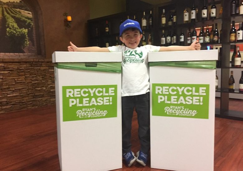 This 8-year-old earned $21,000 from his recycling business