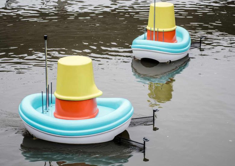 IKEA comes up with a unique, fun way to keep rivers clean – Good Ship IKEA boats