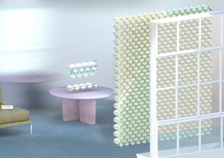 Turn your windows into a source of renewable energy with these origami-inspired solar panels