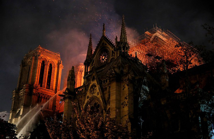 French billionaires to donate $450 Million towards restoration of the Notre Dame Cathedral