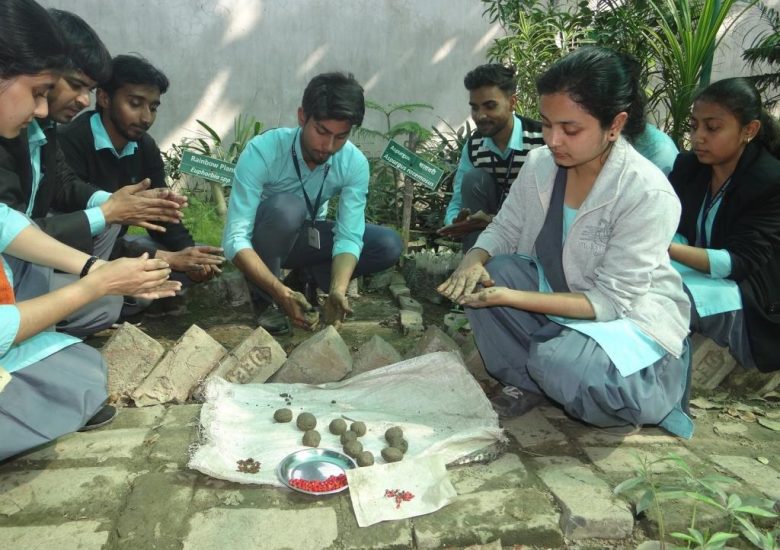 School kids are ‘seed bombing’ this Indian state in an effort to restore green cover