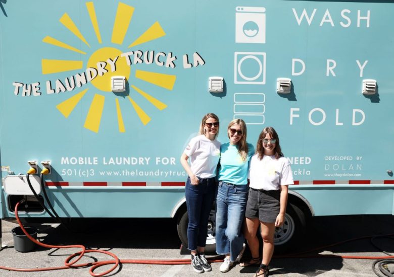 Scores of homeless people in LA will have clean laundry this week, thanks to this laundry truck