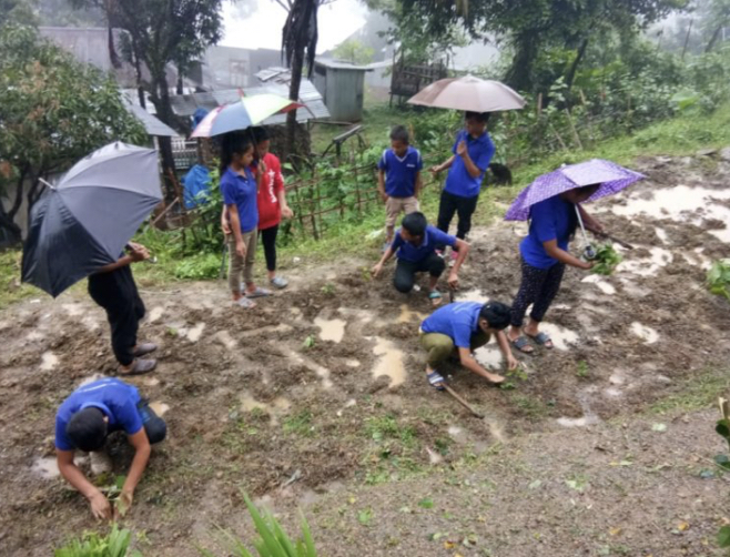 This Indian officer tackled malnutrition with a brilliant initiative – ‘My School, My Farm’