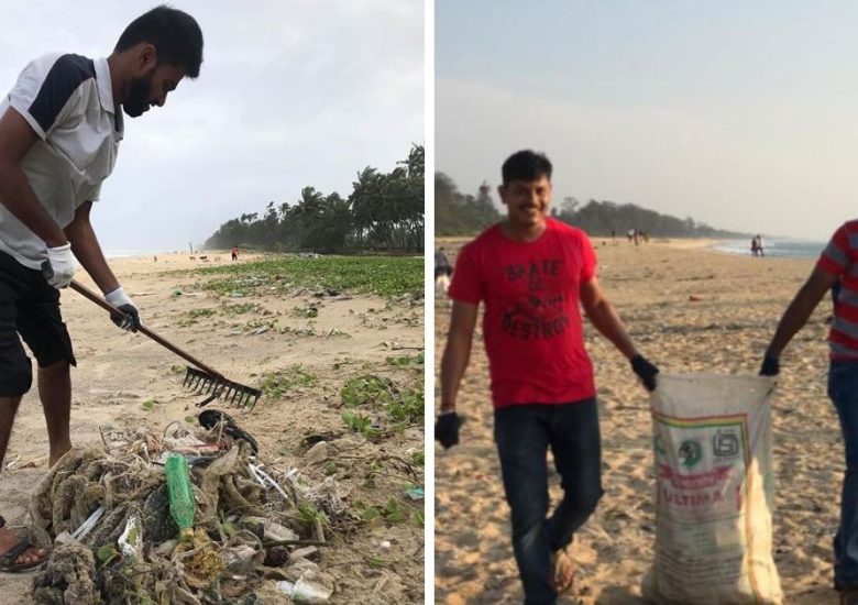 Locals have removed over 25,000 kilos of waste from this Indian beach over the last 12 months