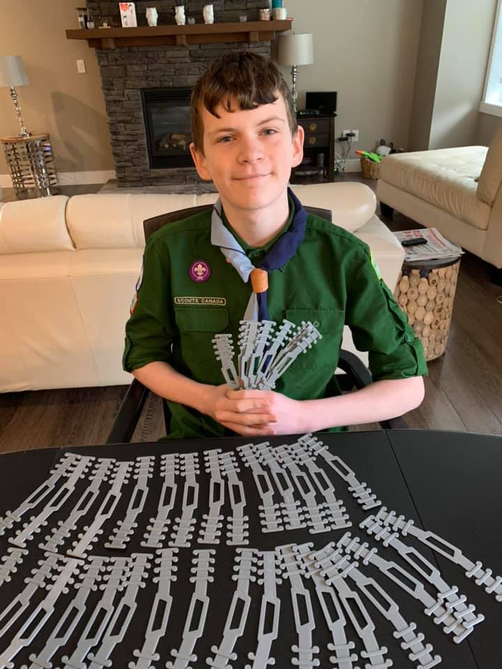 This boy scout made ‘ear guards’ for healthcare providers that make wearing masks for prolonged period less painful